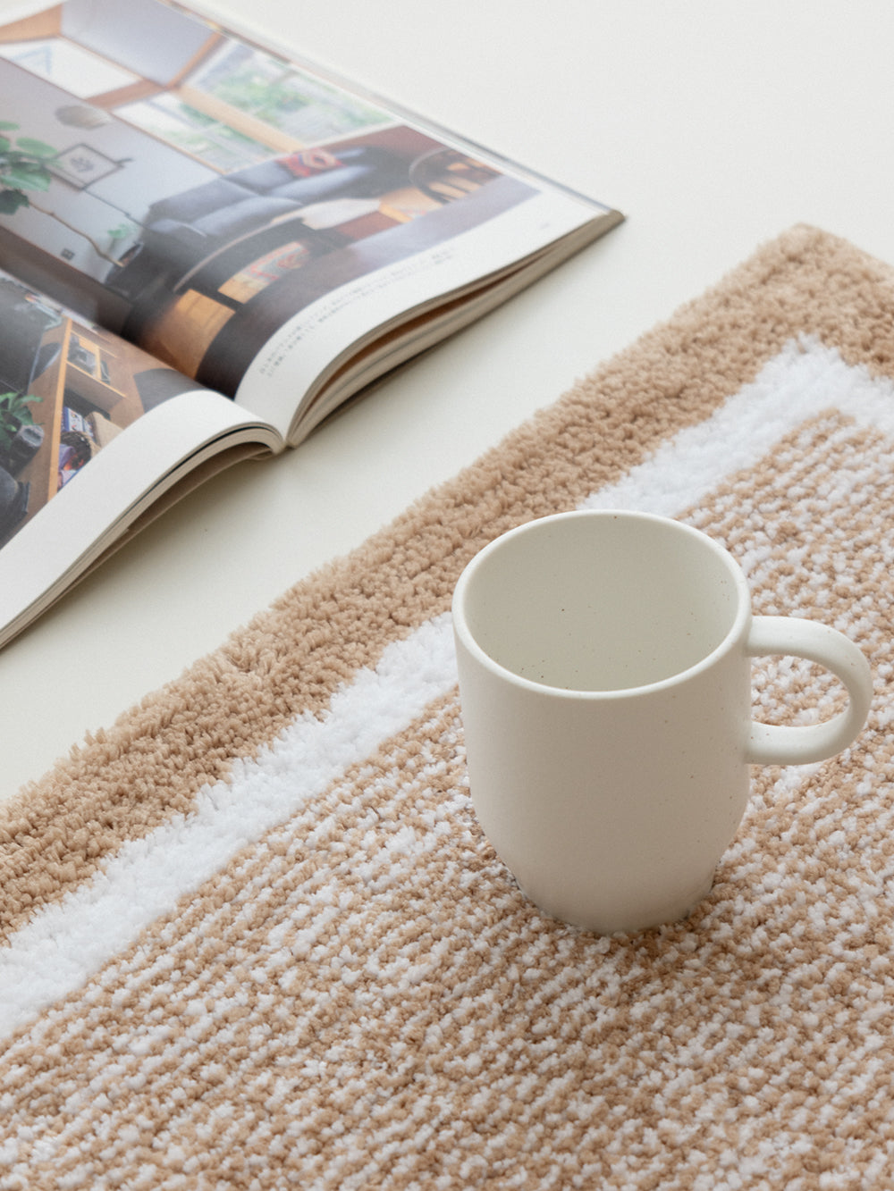 Boxed Plush Rug